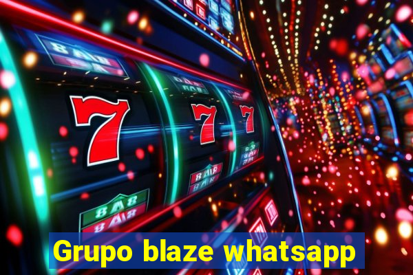 Grupo blaze whatsapp